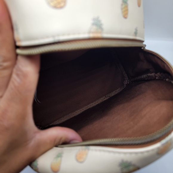 Stitch Pineapple MiniLoungefly Disney Lilo & Stitch Pineapple Mini Backpack Bag - Picture 5 of 13